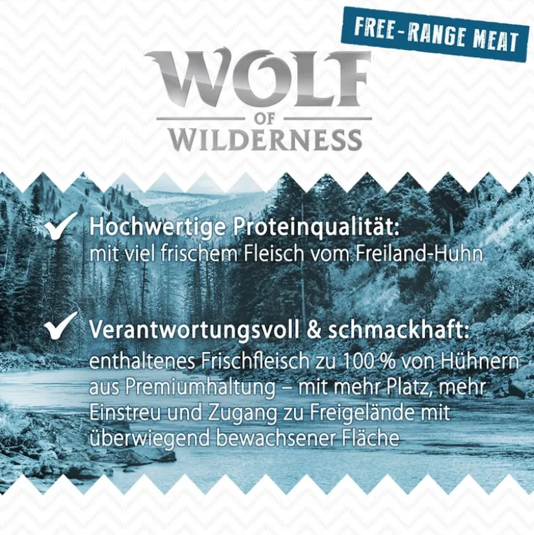 6 x 800 g Wolf of Wilderness -lajitelmat