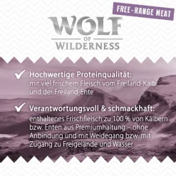 6 x 800 g Wolf of Wilderness -lajitelmat