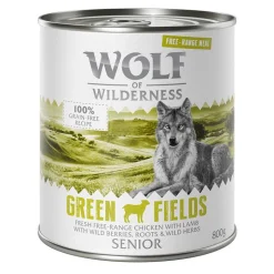 6 x 800 g Wolf of Wilderness -lajitelmat