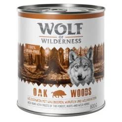 6 x 800 g Wolf of Wilderness -lajitelmat