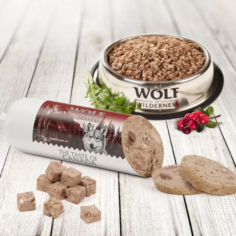 6 x 400 g Wolf of Wilderness -lajitelmat