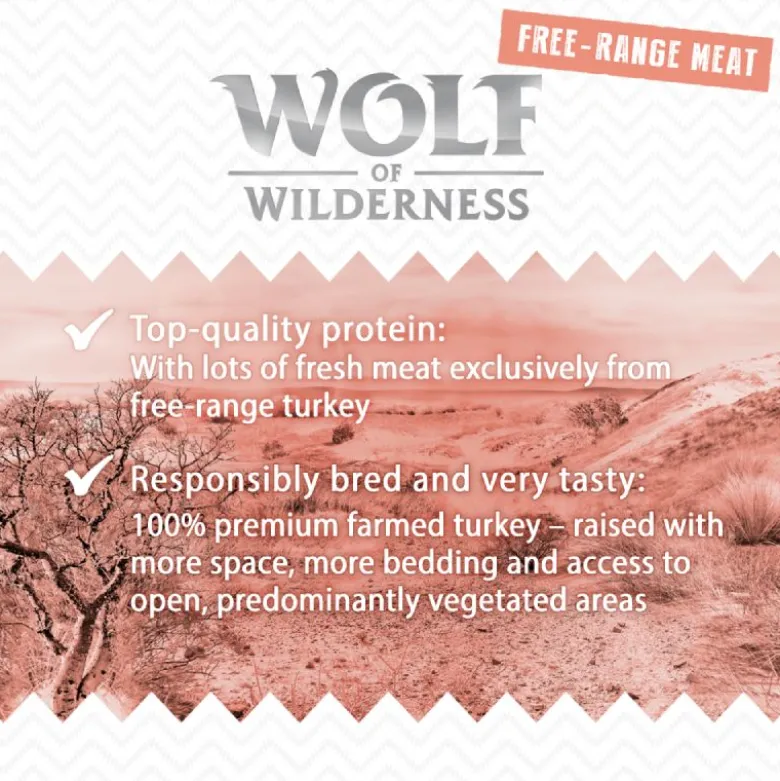 6 x 400 g Wolf of Wilderness -lajitelmat