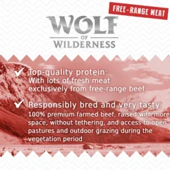 6 x 400 g Wolf of Wilderness -lajitelmat