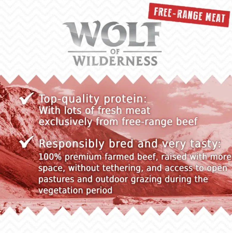 6 x 400 g Wolf of Wilderness -lajitelmat