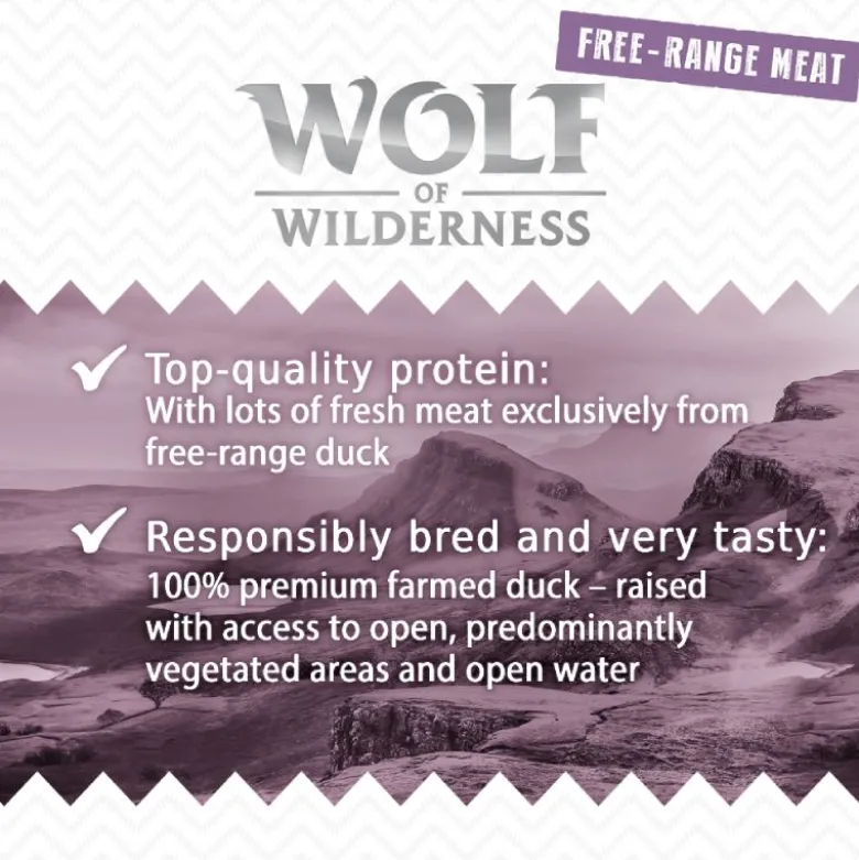 6 x 400 g Wolf of Wilderness -lajitelmat