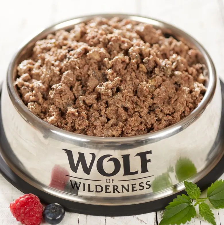 6 x 400 g Wolf of Wilderness -lajitelmat