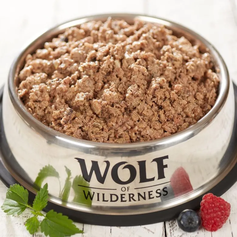 6 x 400 g Wolf of Wilderness -lajitelmat