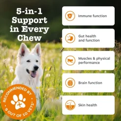 Zesty Paws 5-in-1 Chews kalkkuna