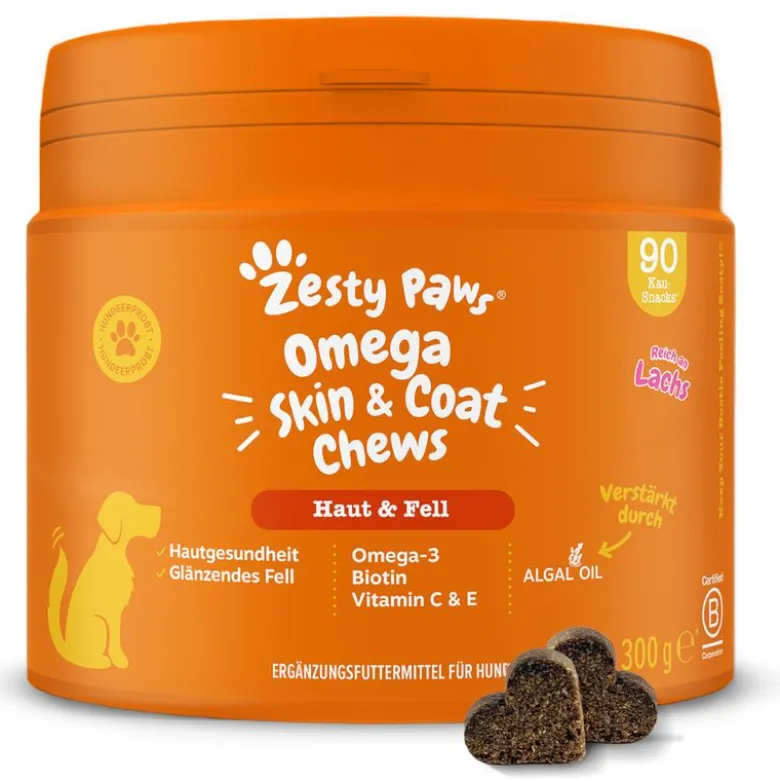 Zesty Paws Omega Skin & Coat lohi
