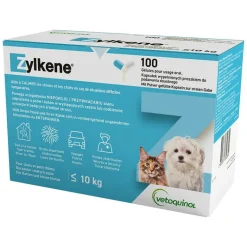 Zylkene-kapselit 75 mg alle 10 kg painaville koirille ja kissoille