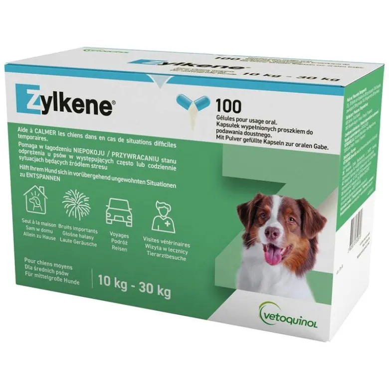 Zylkene-kapselit 225 mg 10 - 30 kg painaville koirille